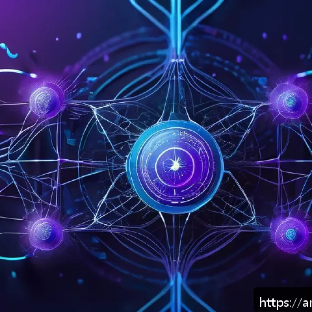 신경망 아키텍처에서의 실험적 디자인 패턴 - A futuristic neural network concept illustration showcasing multi-pathway architectures, with multip...